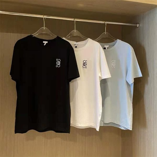 2022 factory wholesale new high version spring and summer fashion chest side embroidery simple fresh leisure comfortable couple short sleeve, White
2022 factory wholesale new high version spring and summer fashion chest side embroidery simple fresh leisure comfortable couple short sleeve, White