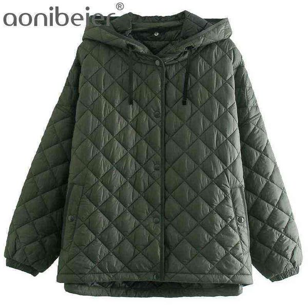 aonibeier za woman casual traf parkas autumn winter thin style argyle quilted padded jacket oversized hooded loose coats 211118, Black
aonibeier za woman casual traf parkas autumn winter thin style argyle quilted padded jacket oversized hooded loose coats 211118, Black