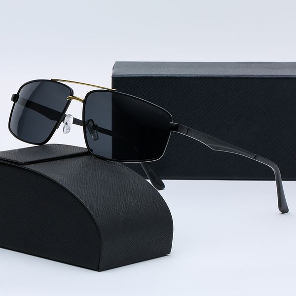 luxury polarized sunglasses for men metal square sun glasses classic men's fishing driving goggles uv400, White;black
luxury polarized sunglasses for men metal square sun glasses classic men's fishing driving goggles uv400, White;black