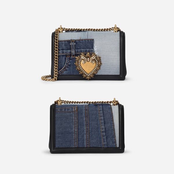 luxury clutches handbags shoulder crossbody bags medium devotion bag in patchwork denim and plain calfskin girls bag shell tote leather wome
luxury clutches handbags shoulder crossbody bags medium devotion bag in patchwork denim and plain calfskin girls bag shell tote leather wome