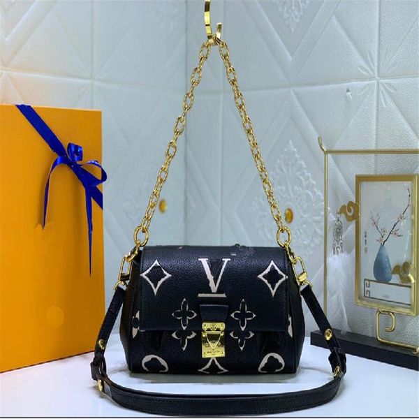 luxurious women favorite black empreinte shoulder bags genuine leather montigne messenger handbag strim handles with strap crossbody bag tot
luxurious women favorite black empreinte shoulder bags genuine leather montigne messenger handbag strim handles with strap crossbody bag tot