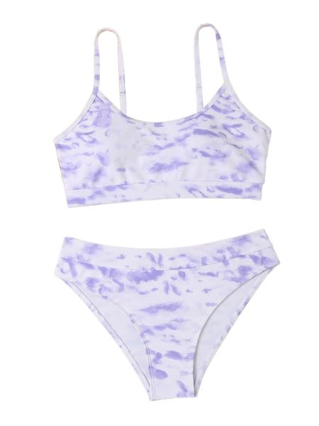 tie dye bikini swimsuit 51ei#, White;black
tie dye bikini swimsuit 51ei#, White;black