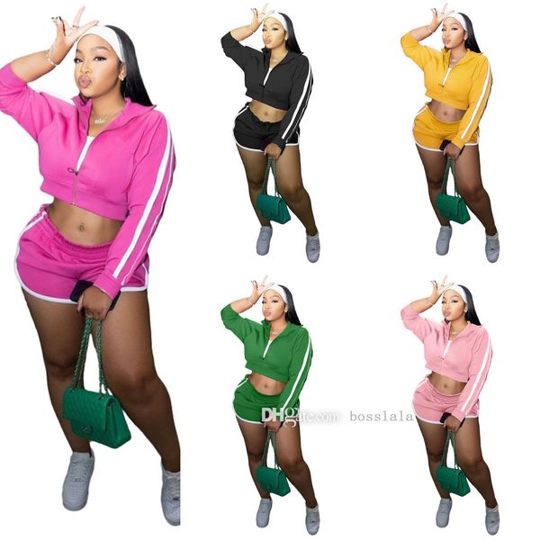 women fitness sportwear two piece sets fall outfits ladies crop biker shorts pants suit
women fitness sportwear two piece sets fall outfits ladies crop biker shorts pants suit