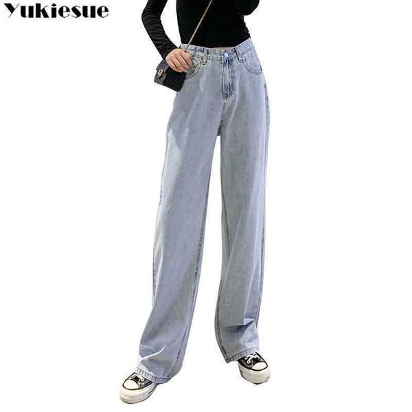 loose vintage women jeans woman casual boyfriend ripped denim wide leg pants mom high waist womens plus size 210608, Blue
loose vintage women jeans woman casual boyfriend ripped denim wide leg pants mom high waist womens plus size 210608, Blue