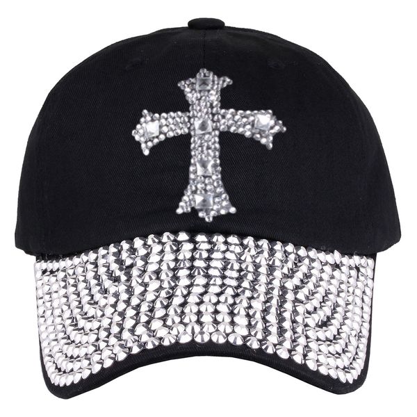 baseball cap for men women new fashion sun hat the adjustable cotton rhinestone cross caps hat high quality, Blue;gray
baseball cap for men women new fashion sun hat the adjustable cotton rhinestone cross caps hat high quality, Blue;gray