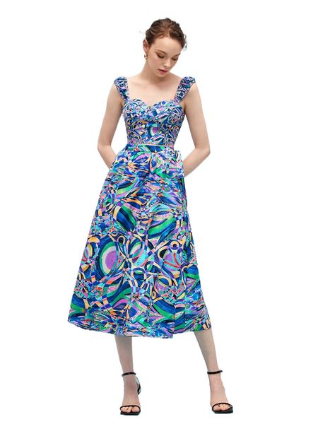 x chanda redux allover print crop cami & wrap tie side skirt e5pm#, White
x chanda redux allover print crop cami & wrap tie side skirt e5pm#, White