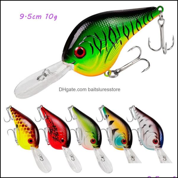 baits lures fishing sports outdoors 10 color mixed 9.5cm 10g crank hard hooks 6 treble hook pesca tackle accessories b8610 drop delivery 2
baits lures fishing sports outdoors 10 color mixed 9.5cm 10g crank hard hooks 6 treble hook pesca tackle accessories b8610 drop delivery 2