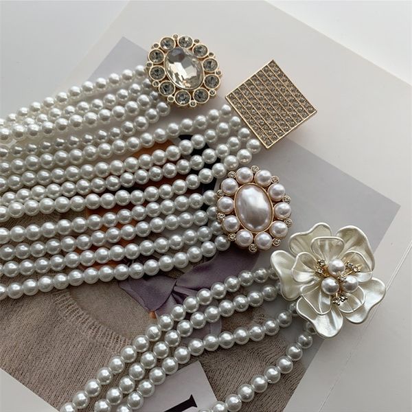 variety of styles rhinestones buckle elastic ladies belt fashion accessories pearl all match formal women waistband 220623, Black;brown
variety of styles rhinestones buckle elastic ladies belt fashion accessories pearl all match formal women waistband 220623, Black;brown