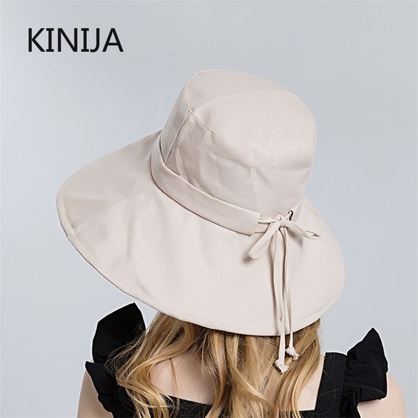 summer solid sun hats for women spring cotton bucket hat outdoor travel beach uv proof visor hat large brim fashion panama cap 220601, Blue;gray
summer solid sun hats for women spring cotton bucket hat outdoor travel beach uv proof visor hat large brim fashion panama cap 220601, Blue;gray