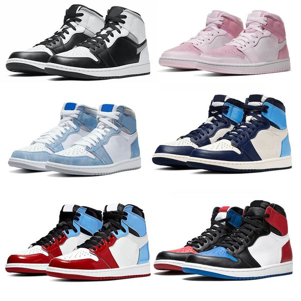 2022 jumpman 1 og 1s mens basketball shoes visionaire royal patent university blue bubble gum georgetown heritage pollen men sport women sne, Black
2022 jumpman 1 og 1s mens basketball shoes visionaire royal patent university blue bubble gum georgetown heritage pollen men sport women sne, Black