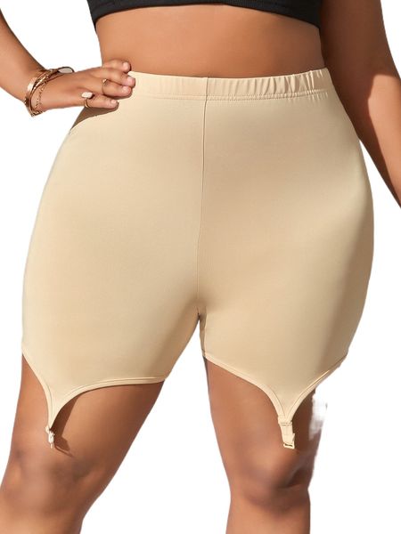 sxy plus straps hem biker shorts w4nx#, Black
sxy plus straps hem biker shorts w4nx#, Black