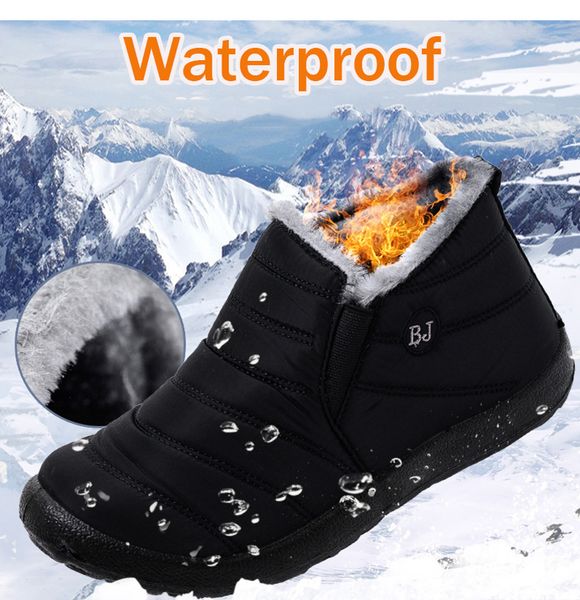 men's winter boots couples ankle boots men winter boots solid color plush anti skid bottom waterproof safety shoes man 220322, Black;brown
men's winter boots couples ankle boots men winter boots solid color plush anti skid bottom waterproof safety shoes man 220322, Black;brown