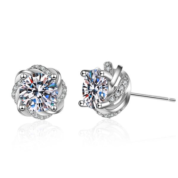 american mossan real zircon earrings charms windmills set with a pair of male and female, Golden
american mossan real zircon earrings charms windmills set with a pair of male and female, Golden