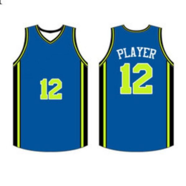 basketball jersey men shirts black white blue sport shirt f2022061202