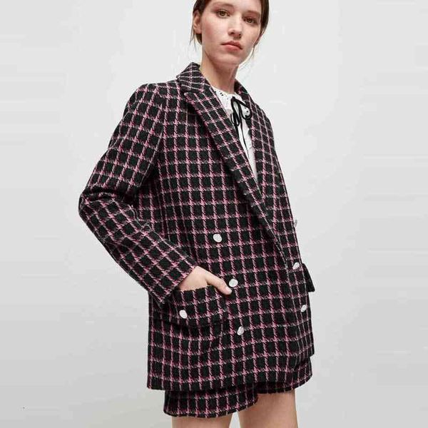 women's suits & blazers fadan family autumn winter personality sweet cool contrast loose check suit coat female, White;black
women's suits & blazers fadan family autumn winter personality sweet cool contrast loose check suit coat female, White;black