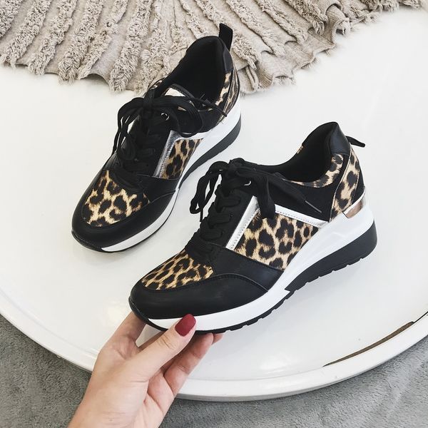 leopard wedge running shoes women snake upper platform sneakers thick sole outdoor walking shoes girl leisure lady tennis 220511, Black;white
leopard wedge running shoes women snake upper platform sneakers thick sole outdoor walking shoes girl leisure lady tennis 220511, Black;white