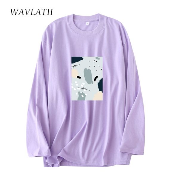 wavlatii women purple fashion cotton t shirts female yellow casual long sleeve tees lady green basic spring wlt2121 220511, White
wavlatii women purple fashion cotton t shirts female yellow casual long sleeve tees lady green basic spring wlt2121 220511, White