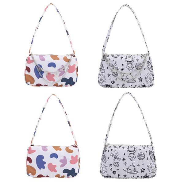 evening bags fashion women's bag trend cartoon cow spotted printing shoulder underarm ladies casual butterfly chain small handbags
evening bags fashion women's bag trend cartoon cow spotted printing shoulder underarm ladies casual butterfly chain small handbags