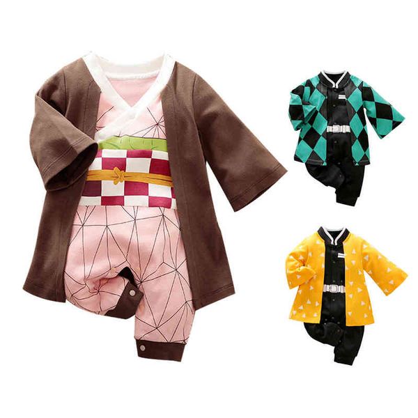 demon slayer costume cosplay anime baby boy clothes cotton halloween baby girl clothing outfit overalls jumpsuit infant rompers aa220323, Blue
demon slayer costume cosplay anime baby boy clothes cotton halloween baby girl clothing outfit overalls jumpsuit infant rompers aa220323, Blue
