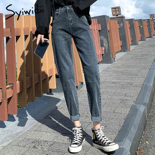 vintage casual high waist jeans straight street style clothes for women fashion plus size denim pants 210415, Blue
vintage casual high waist jeans straight street style clothes for women fashion plus size denim pants 210415, Blue