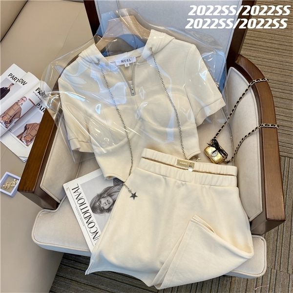 women casual solid sports suits short sleeve hooded hight waist skirts high street harajuku gym 2 piece sets sportswear 220705, White
women casual solid sports suits short sleeve hooded hight waist skirts high street harajuku gym 2 piece sets sportswear 220705, White