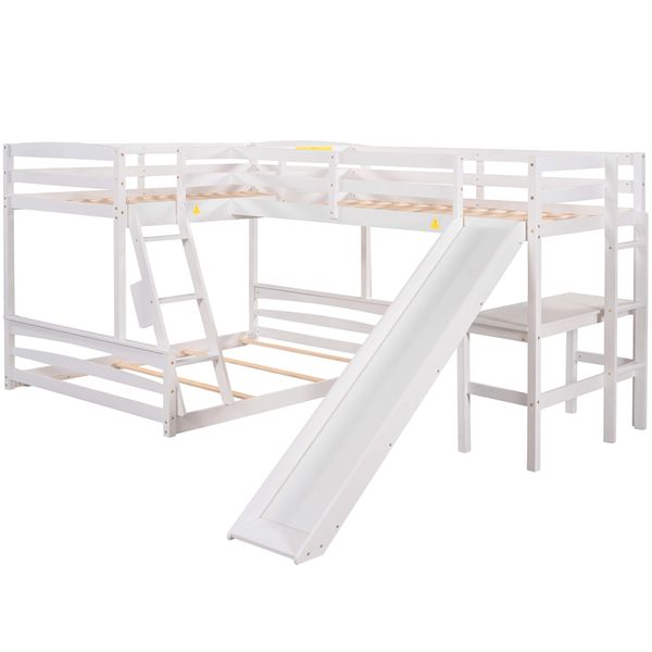 bedroom furniture twin over full bunk bed with twin size loft b full-length guardrail white
bedroom furniture twin over full bunk bed with twin size loft b full-length guardrail white