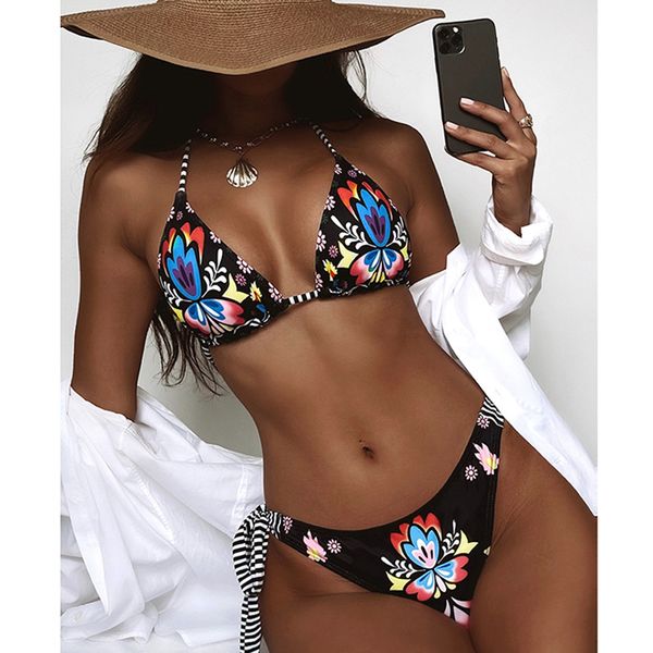 ready stock swim wear floral print two-piece suits bandage swimwear striped bikini set black swimsuit women bathing suit 2022, White;black
ready stock swim wear floral print two-piece suits bandage swimwear striped bikini set black swimsuit women bathing suit 2022, White;black