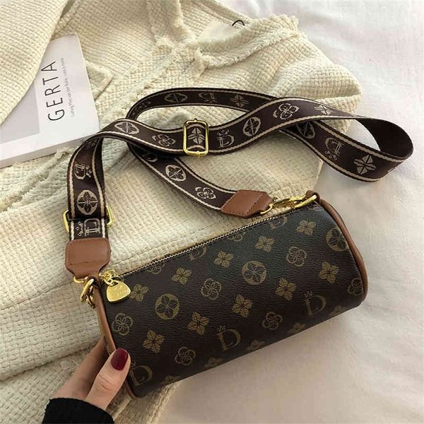 50% off online sale store simple printing cylinder shoulder fashion bag j8ma
