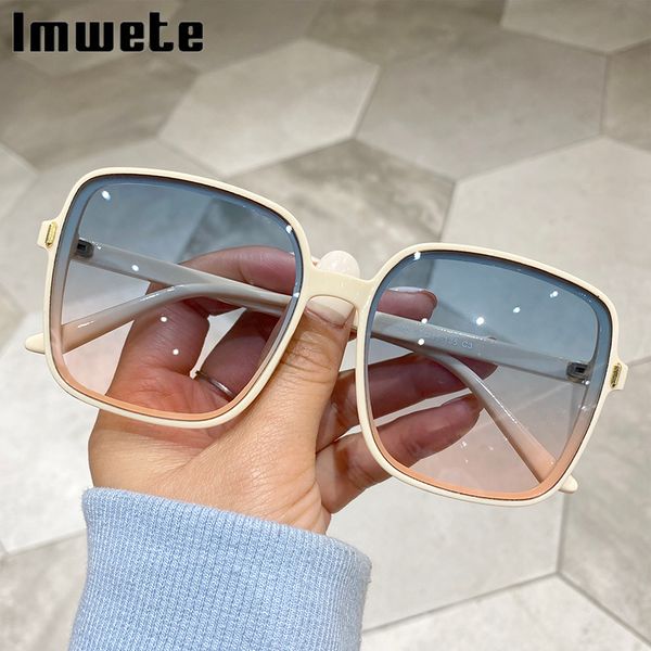 oversized sunglasses women luxury designer vintage square sun glasses classic eyewear for lady uv400 big frame, White;black
oversized sunglasses women luxury designer vintage square sun glasses classic eyewear for lady uv400 big frame, White;black