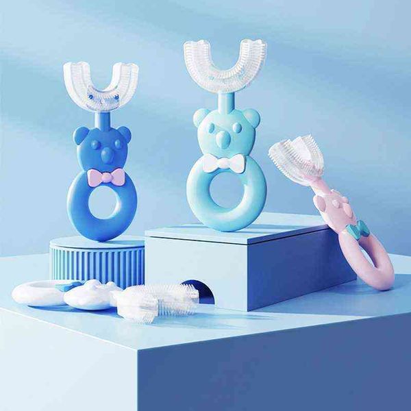 toothbrush u shaped children's toothbrush cleaning appliance 2 6 years old silicone soft bite 0312
toothbrush u shaped children's toothbrush cleaning appliance 2 6 years old silicone soft bite 0312