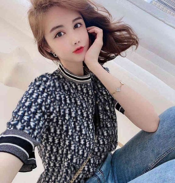 women's knits & tees men's and women's same classic old flower letters fashion, sweet elegant short sleeved net red style kni, White
women's knits & tees men's and women's same classic old flower letters fashion, sweet elegant short sleeved net red style kni, White