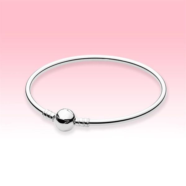 real 925 sterling silver ball clasp bangle bracelet with original box for pandora diy charms bracelet for women mens bangles239i, Black
real 925 sterling silver ball clasp bangle bracelet with original box for pandora diy charms bracelet for women mens bangles239i, Black