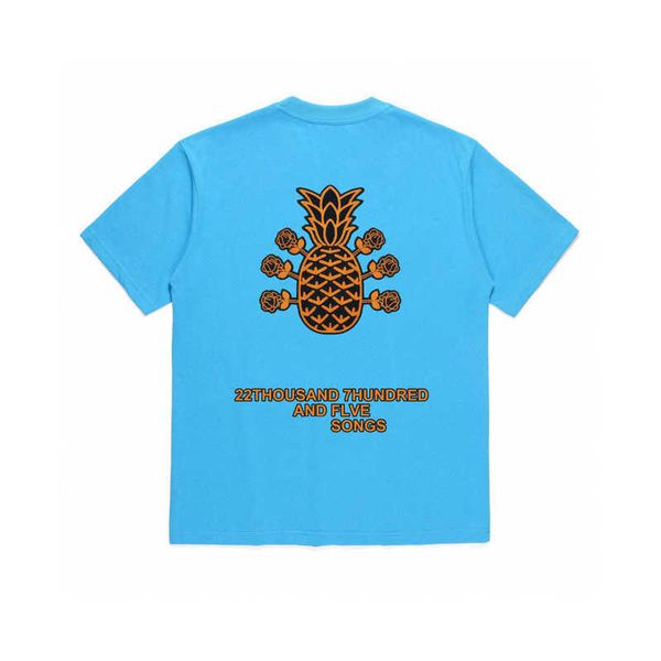 2022 spring summer europe italy pineapple print tee cotton t shirt men women fashion cotton tshirt, White;black 
2022 spring summer europe italy pineapple print tee cotton t shirt men women fashion cotton tshirt, White;black