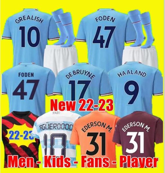 2022 2023 de bruyne 93 20 anniversary haaland soccer jerseys foden grealish mahrez mans cities football shirt bernardo phillips 21 22 23 man, Black
2022 2023 de bruyne 93 20 anniversary haaland soccer jerseys foden grealish mahrez mans cities football shirt bernardo phillips 21 22 23 man, Black