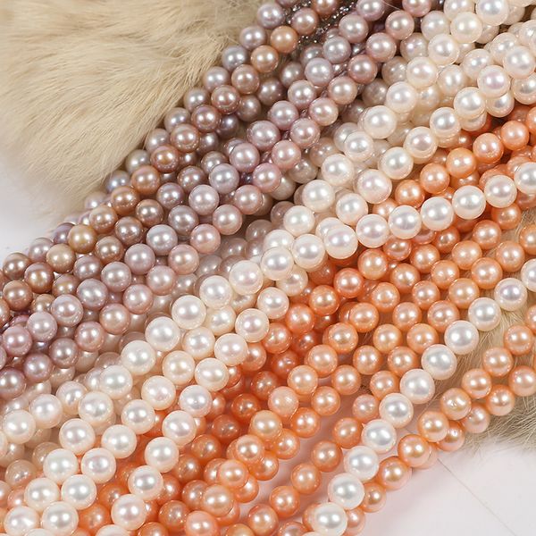 white pink purple 100% pure natural fresh water pearls 9-10mm highlight perfect circle pearl semi-finished 34-36cm for diy bracelet necklace
white pink purple 100% pure natural fresh water pearls 9-10mm highlight perfect circle pearl semi-finished 34-36cm for diy bracelet necklace