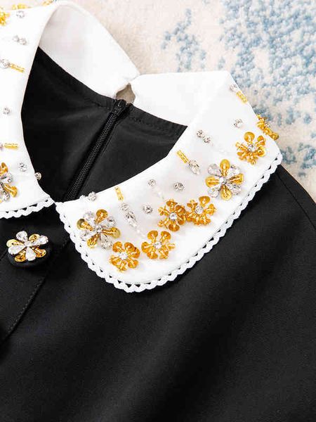 casual dresses miu heavy industry nail bead inlaid diamond sequin doll collar large straight tube h-shaped a-shaped dress women's summe, Black;gray
casual dresses miu heavy industry nail bead inlaid diamond sequin doll collar large straight tube h-shaped a-shaped dress women's summe, Black;gray