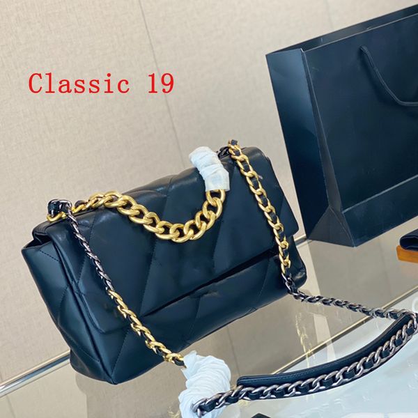 designers classic 19 flap jumbo bags 5a quality lambskin doule chains interwoven gold-stone shoulder bag serial number large capacity luxury
designers classic 19 flap jumbo bags 5a quality lambskin doule chains interwoven gold-stone shoulder bag serial number large capacity luxury