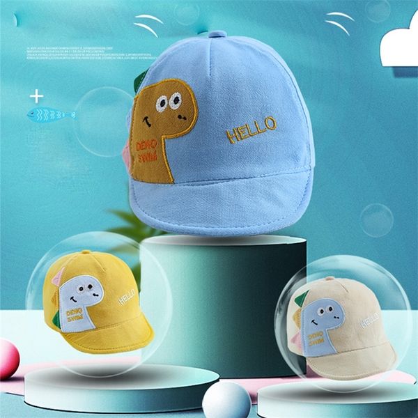 summer baby hat cartoon dinosaur baby boy baseball cap soft cotton outdoor infant girls sun hats 220602, Yellow
summer baby hat cartoon dinosaur baby boy baseball cap soft cotton outdoor infant girls sun hats 220602, Yellow