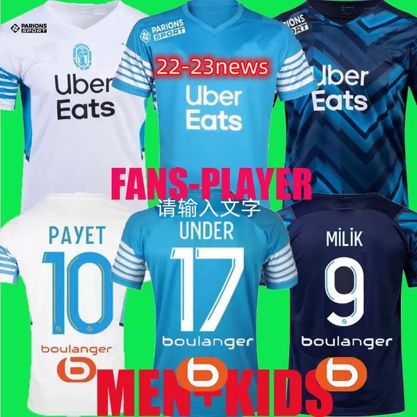22 23 soccer jerseys guendouzi gerson under 2022 2023 marseilles milik maillot foot cuisance benedetto kamara payet football shirts men kids, Black;yellow
22 23 soccer jerseys guendouzi gerson under 2022 2023 marseilles milik maillot foot cuisance benedetto kamara payet football shirts men kids, Black;yellow