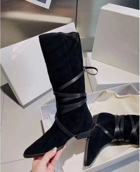 fashion season shoes paris women brand boot marant boots straps knee high boots black brown genuine leather box 35-39
fashion season shoes paris women brand boot marant boots straps knee high boots black brown genuine leather box 35-39