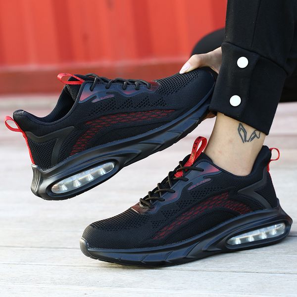 gao mi anti-smashing and anti-piercing work safety shoes fashionable lightweight sports steel-toed boots, Black;brown
gao mi anti-smashing and anti-piercing work safety shoes fashionable lightweight sports steel-toed boots, Black;brown