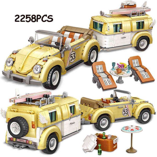 moc creative rv series beetle wagon technical car blocks building city mini camper vehicle bricks sets children kids toys gifts t220719
moc creative rv series beetle wagon technical car blocks building city mini camper vehicle bricks sets children kids toys gifts t220719