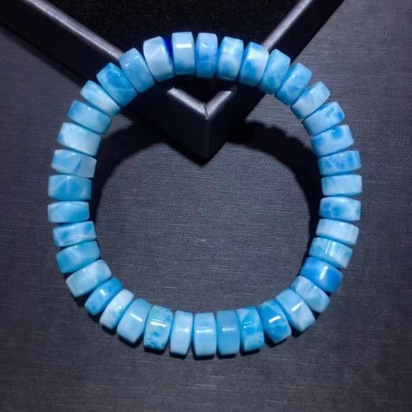 natural blue larimar gemstone abacus beads bracelet jewelry women 8.6x4.6mm stretch larimar bracelet water pattern aaaaaa, Silver
natural blue larimar gemstone abacus beads bracelet jewelry women 8.6x4.6mm stretch larimar bracelet water pattern aaaaaa, Silver