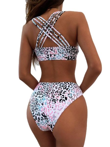 women's swimwear bikini 2022 leopard multi cross back straps swimsuit women bikinis set bathing suit beach female banadoreswomen's, White;black
women's swimwear bikini 2022 leopard multi cross back straps swimsuit women bikinis set bathing suit beach female banadoreswomen's, White;black