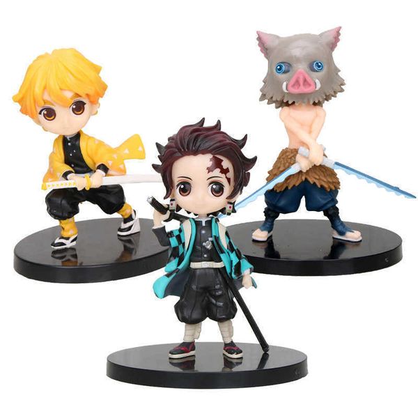huiya01 13cm anime demon slayer kimetsu no yaiba q posket inosuke kamado tanjirou zenitsu action figure model toy q0722
huiya01 13cm anime demon slayer kimetsu no yaiba q posket inosuke kamado tanjirou zenitsu action figure model toy q0722
