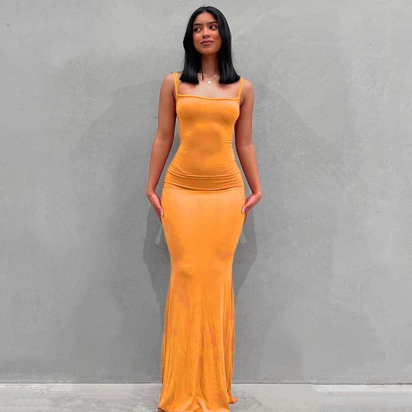 casual dresses solid color slim backless sleeveless bodycon long dress women off the shoulder maxi summer vestidos mujercasual, Black;gray
casual dresses solid color slim backless sleeveless bodycon long dress women off the shoulder maxi summer vestidos mujercasual, Black;gray