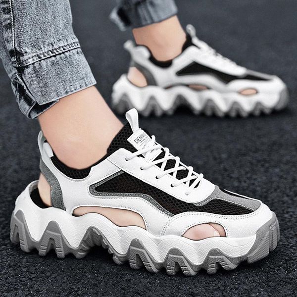 sandals 2022 summer men's mesh outdoor casual beach fashion light breathable, Black
sandals 2022 summer men's mesh outdoor casual beach fashion light breathable, Black