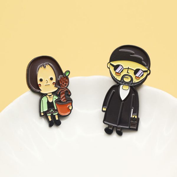 enamel leon killer pin badge on backpack cartoon cute brooch pins for clothes broche for women girls accessory, Blue
enamel leon killer pin badge on backpack cartoon cute brooch pins for clothes broche for women girls accessory, Blue
