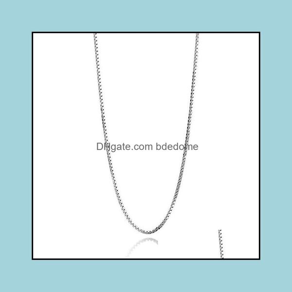 chains 2022 new wholesale 10pcs 1.4mm 925 sterling sier necklace box link jewelry 16"/18"/20"/22"/24"/26"/28&q, Silver
chains 2022 new wholesale 10pcs 1.4mm 925 sterling sier necklace box link jewelry 16"/18"/20"/22"/24"/26"/28&q, Silver