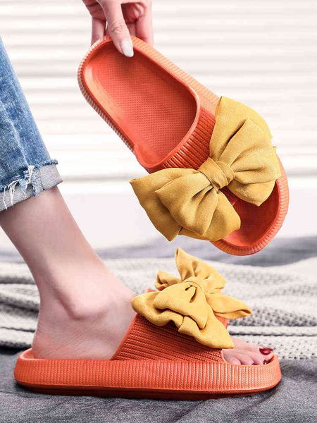 handmade bow tie slippers summer shoes for women non-slip thick beach sandals 2022 fashion soft sole eva home pink slides y220621, Black
handmade bow tie slippers summer shoes for women non-slip thick beach sandals 2022 fashion soft sole eva home pink slides y220621, Black